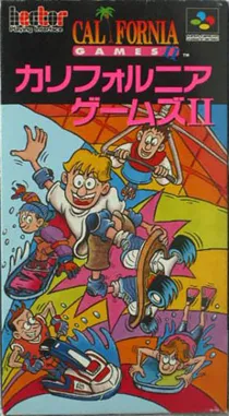 California Games II (Japan) (En,Ja) box cover front